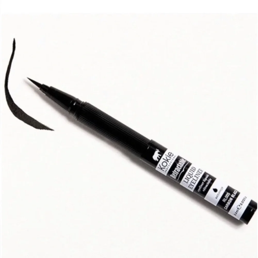 💎 Kokie Retractable Liquid Eyeliner in Color Carbon Black New Full-Size